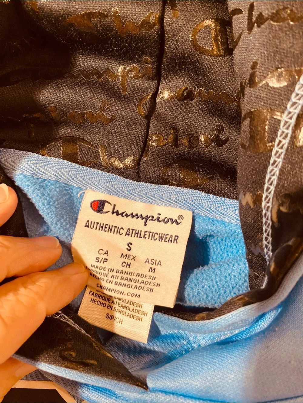 Champion hooded pullover